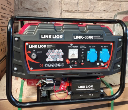 Бензиновый генератор LINK LION LINK-3300 (Медь, эл.стартер ,3 кВт)